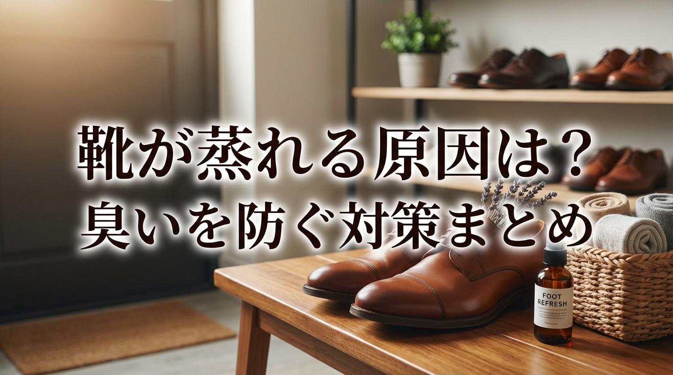 靴が蒸れる原因は？臭いを防ぐ対策まとめ