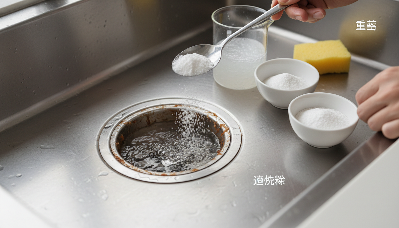 排水口のぬめりが取れないときは分解して洗うのが近道